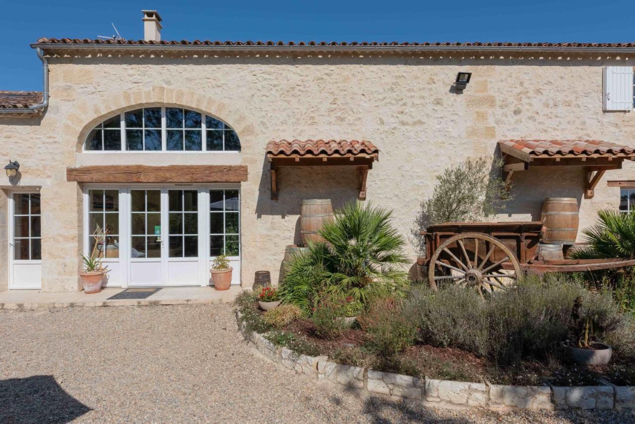 L'Ilot Vignes Bed & Breakfast Rauzan Bagian luar foto