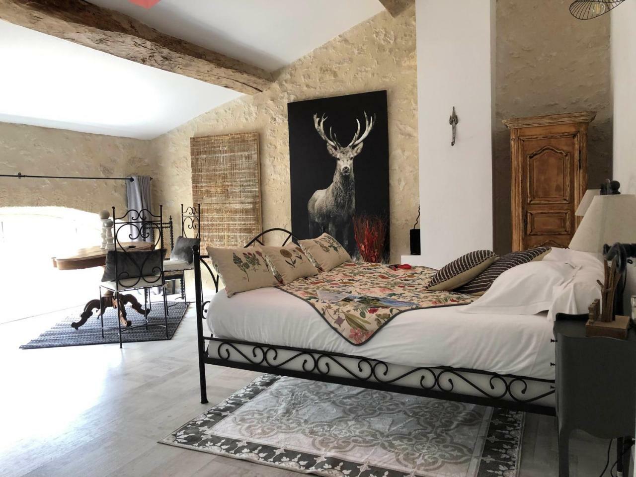 L'Ilot Vignes Bed & Breakfast Rauzan Bagian luar foto